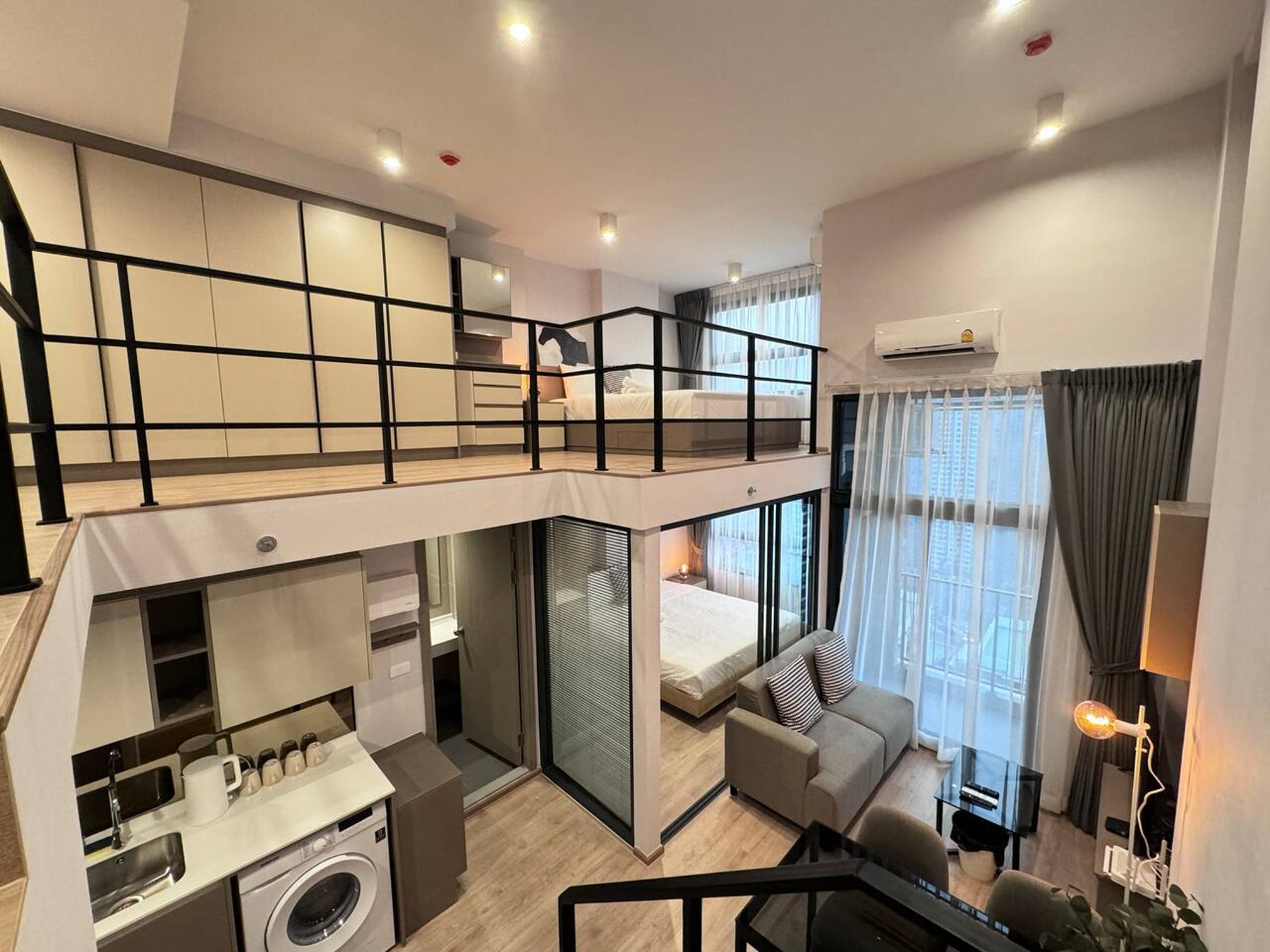 IDEO Rama9 - Asoke — Loft 2-Bedroom, photo 1
